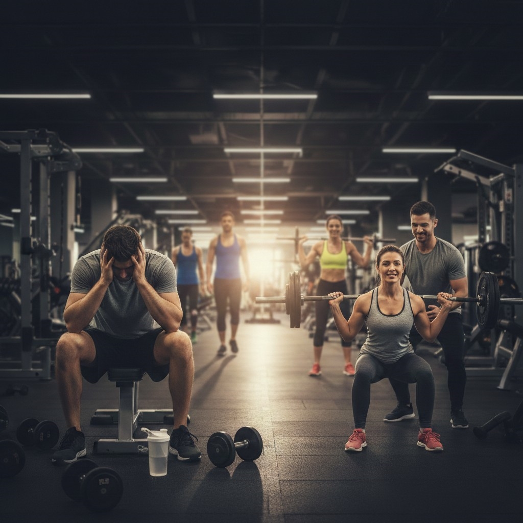 Prečo väčšina ľudí vo fitness zlyhá (a ako sa tomu vyhnúť)